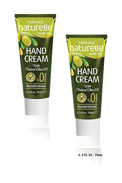 Farmasi كريم مغذي لليدين بزيت الزيتون من ناتشريل - 75 مل - 2 قطعة