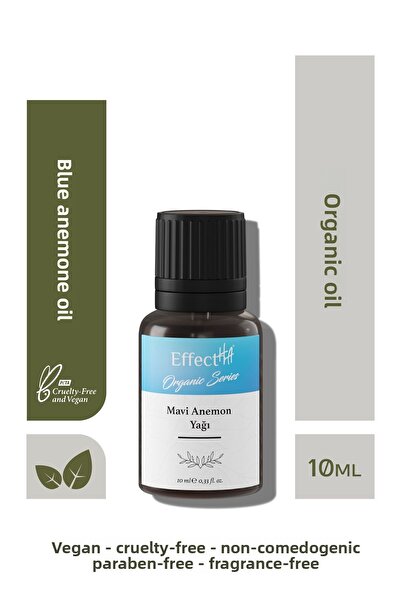 EffectHA Organic Blue Anemone Oil 100% Pure Natural and Additive-Free Essential Oil 10ml