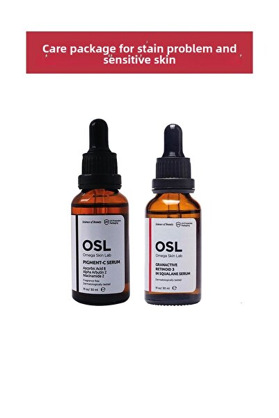 OSL Omega Skin Lab مجموعة لحل مشاكل العيوب والبشرة الحساسة
