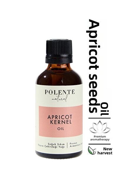 Polente Natural زيت نواة المشمش للضغط البارد 50 مل