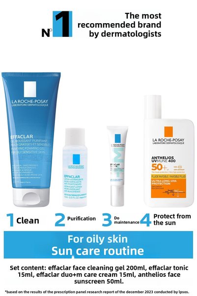 La Roche Posay Sun Care Routine for Oily Skin