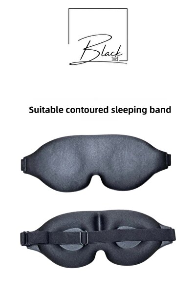 siyah pearl Mască de dormit ergonomică 3D, convenabilă și conturată