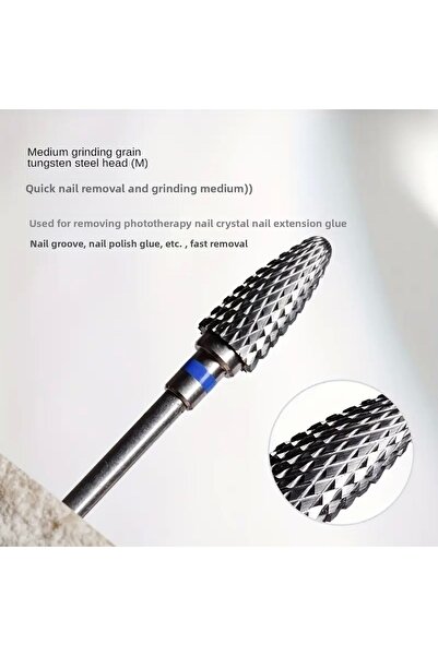 arasia لقمة الطحن – طرف كربيد بيضاوي، سمك متوسط