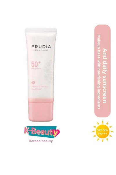 FRUDIA قاعدة واقية من الشمس Velvet Fit - عامل حماية من الشمس SPF50 40 جم CYT7...