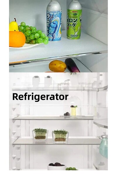 ESTRON Husa sertar pentru raft pentru frigider anti-alunecare - Material Eva - 10 metri x 45 cm