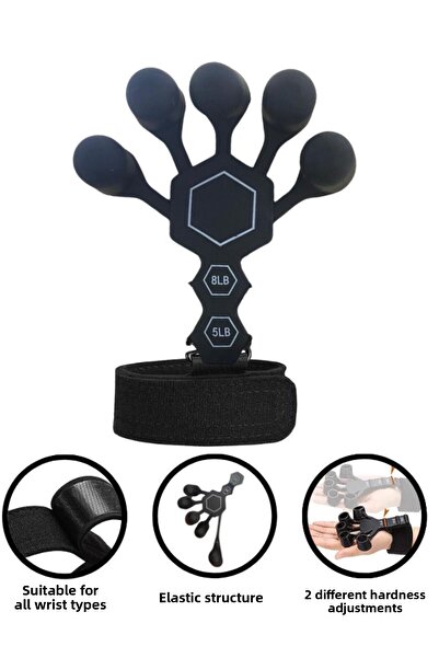 Unichrome مقوي للمعصم معزز للوريد من بلاك جريبستر زنبركي