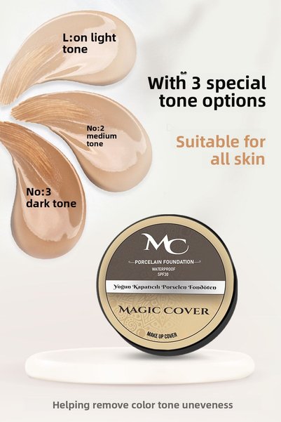 Magic Cover Makeup Magic Cover Foundation - Bronze Tone| No. 3