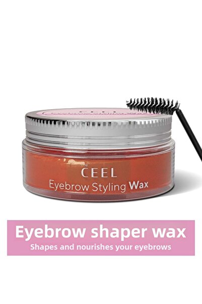 The Ceel شمع تصفيف وتثبيت الحواجب بفيتامين E وزيت الخروع والجليسرين 50 مل