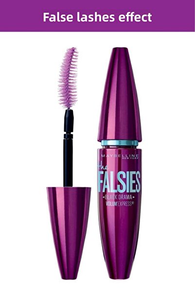 Maybelline New York Rimel Volum' Express Falsies Black Drama Black cu efect d...