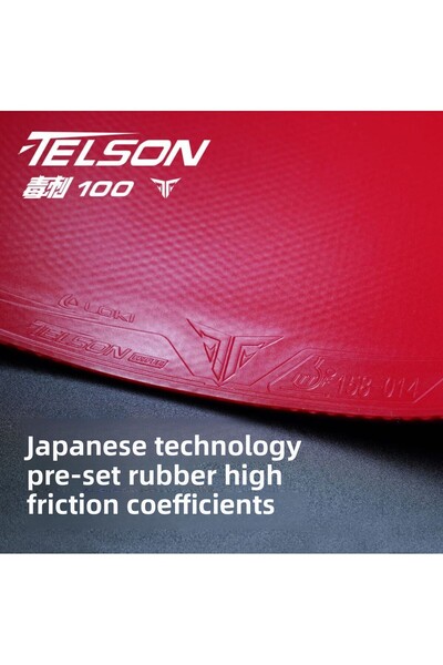 LOKİ New Telson 100 Japanese Technology Table Tennis Racket Rubber for Professionals
