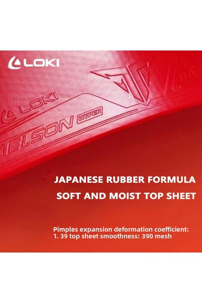 LOKİ New Telson 100 Japanese Technology Table Tennis Racket Rubber for Professionals