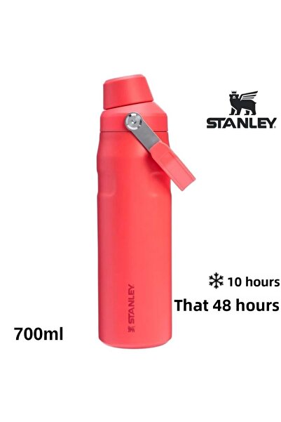 Stanley Iceflow Fast Flow Cold Water Thermos 0.7L Flask Coral