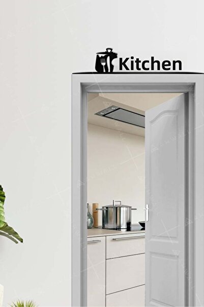 AHWALL Γωνιακό διακοσμητικό για την κουζίνα, με γραφικά, ξύλινη πόρτα και καθ...