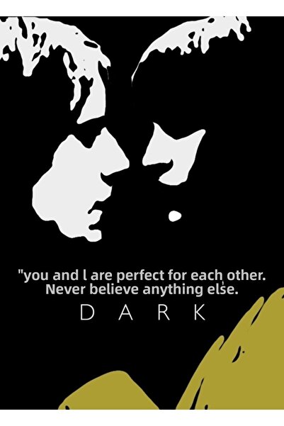 Universal Σκοτάδια - Είμαστε τέλειοι για έναν άλλο. Ξύλινη Διακοσμητική Αφίσα...