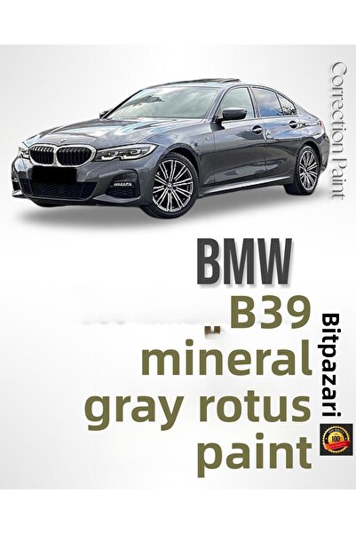Flea Market Bmw Mineral Gray Rust Paint - 3 Series - B39 - Automobile Stone Mark and Scratch Remover