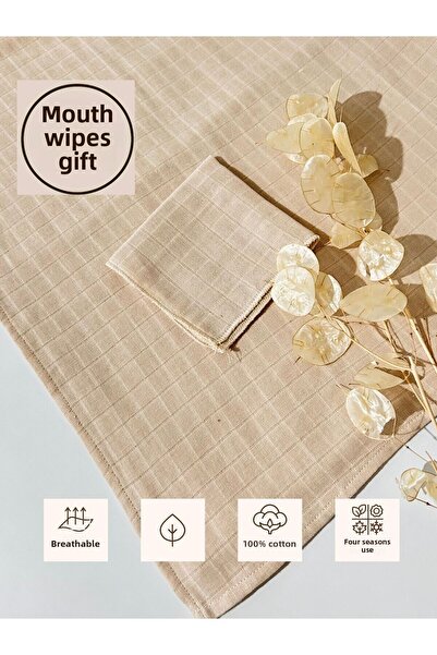 Sevza Kids Multi-Purpose Muslin Cover & Blanket, Mouth Wipe Gift, 100% Cotton...