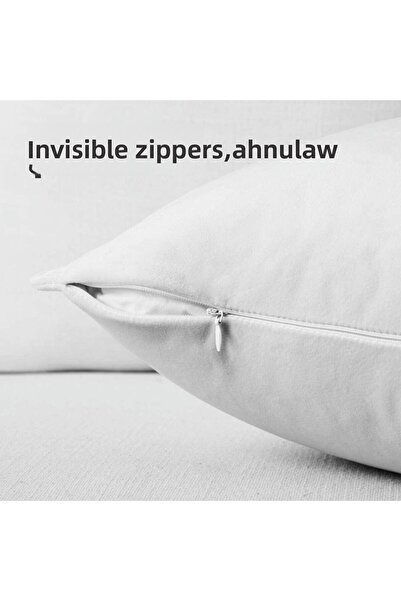 Donetella 2- Pieces Modern 45x45 Throw Pillow Cover - Decorative Covers for Cushions, Filling Not Included