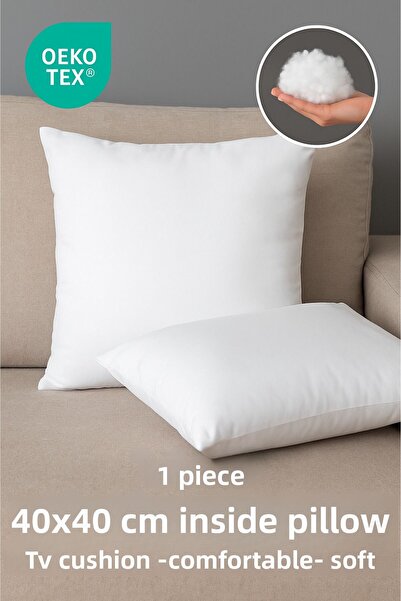 Yamesa Μαξιλάρι τηλεόρασης 40x40 cm – 300 gr 100% σιλικόνης γέμιση, άνετο και...