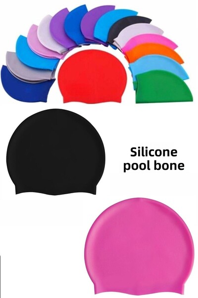 Kiesa Cască de înot din silicon pentru piscină și cască de mare unisex