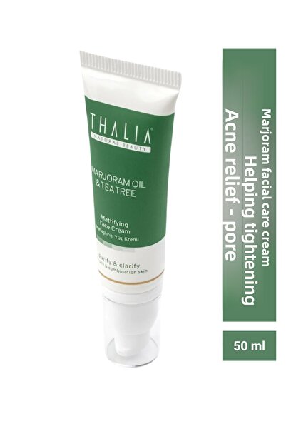 Thalia 50ml Marjoram Face Care Cream - Helps Remove Acne and Tighten Pore