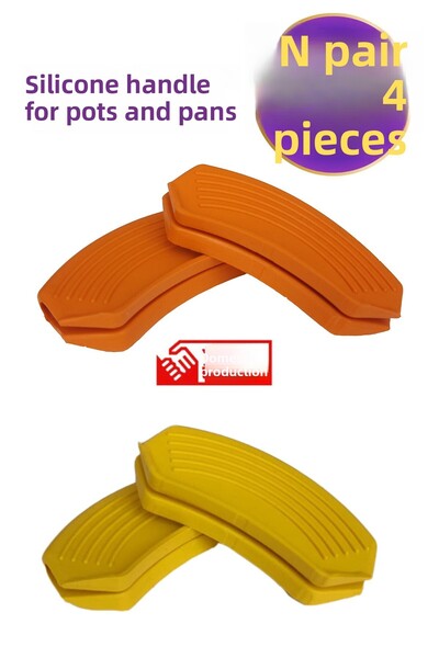 SG Dizayn قفازات سيليكون لمقابض الأواني غير قابلة للالتصاق مقاومة للحريق مقاس 9 × 4 سم ملونة مكونة من زوجين من 4 قطع