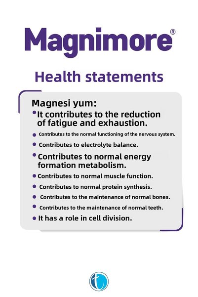 Magnimore Magnesium 120 Tablets N-Acetyl Taurinate