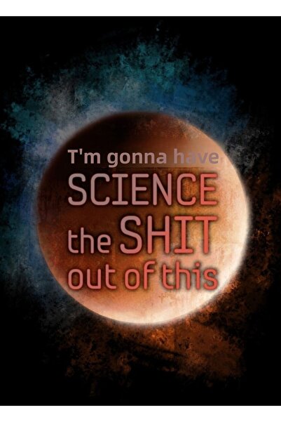 Universal Martianul trebuie să facă asta: Tablou decorativ din lemn, poster.