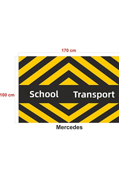 Özbey Reklam ملصق لاصق لطلاء المركبات المدرسية لمركبة الخدمة (مجموعة واحدة)