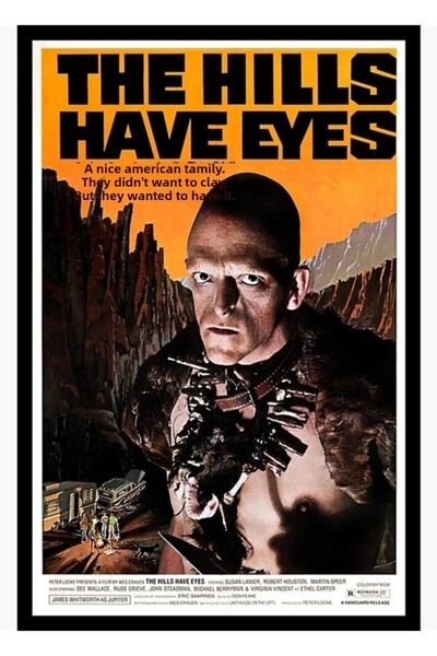 Universal Οι Λόφοι Έχουν Μάτια Πίνακας Ξύλινη Διακοσμητική Αφίσα