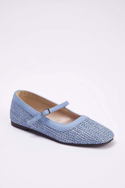 TRENDYOL SHOES Blue Women's Ballerinas