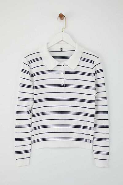 Trendyol Collection Wardrobe Essentials Ecru Premium Yarn Knitwear Sweater |   Twoaw26Kz001421
