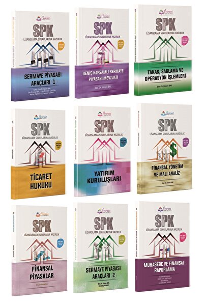 Finansed Yayınları Finansed Spk Düzey-2 Konu Anlatımlı 9lu Set