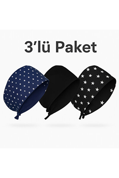 GTB BUTİK 3'ü BİR ARADA Aşçı Cerrahi Bone Hastane Anne Bone Iş Bandanası Tese...