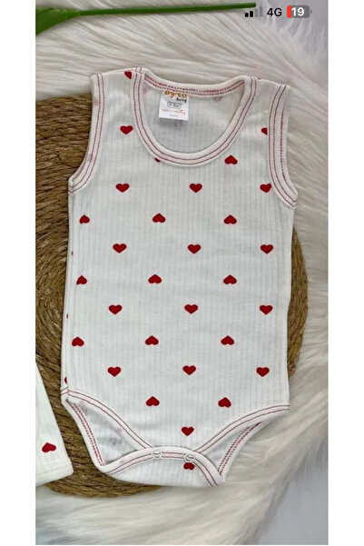 minella kids قماش قطني منقوش على شكل قلب من Badi