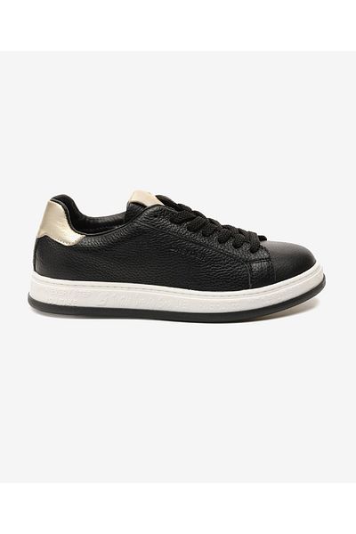 Greyder Γυναικεία Μαύρα Παπούτσια Sneaker από Γνήσιο Δέρμα 5Y2SA33292