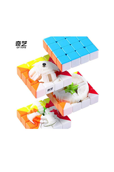 Toyki Toys QiYi QiYuan S3 4×4 مكعب السرعة بدون ملصقات - مكعب السرعة للمبتدئين والمتوسط ​​المستوى