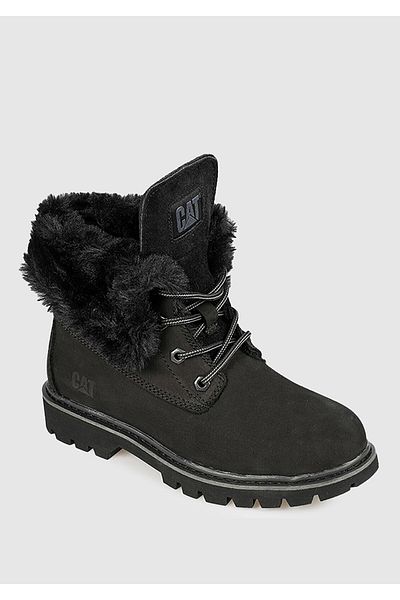 Caterpillar Fur Utah Black Women's Boots 015z101184