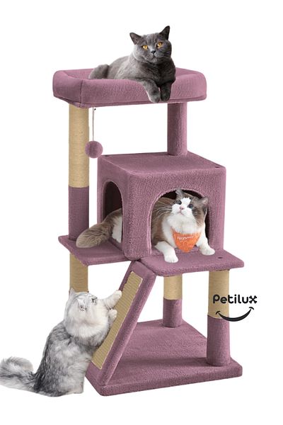 Petilux Decorative Cat Scratching House with Terrace