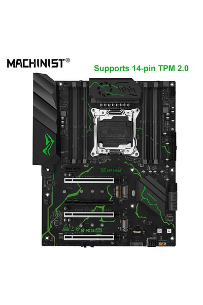 Choice Motherboards MACHINIST X99 MR9S ATX Motherboard LGA 2011-3 Supports TPM 2.0 Intel Xeon E5 V3/V4 CPU