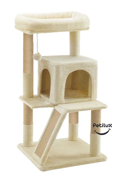 Petilux Decorative Cat Scratching House with Terrace