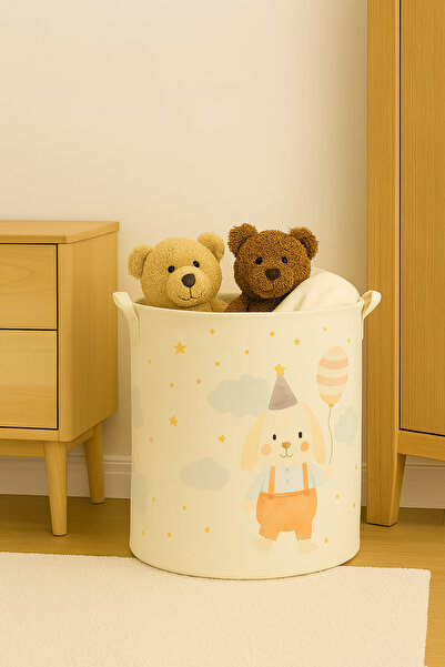 LUXWAY HOME Καλάθι χωρίς δίχτυ Rabbit Mesh Basket Πτυσσόμενο καλάθι οργάνωσης - για παιχνίδια και ρούχα 37X40