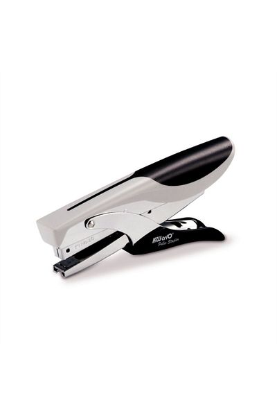 POLLEX Heavy-Duty Plier Stapler – Black/Grey | 20-Sheet Capacity | Durable & Ergonomic Design