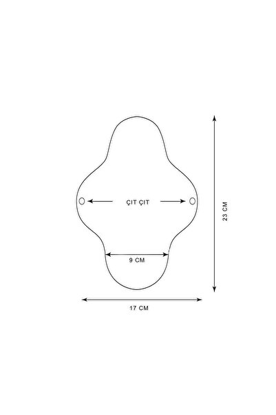 Ponped 6-Piece Washable Women's Pad - Regular Size