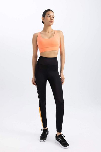DeFacto DeFactoFit - Heavy Fabric Sports Leggings, Waist Hugging B9409AX24SM
