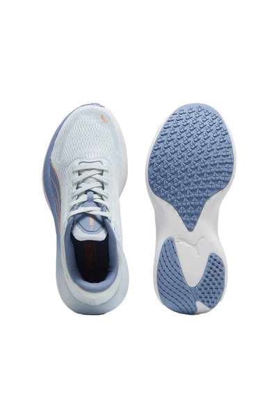 Puma Unisex Road Running Shoes Scend Pro Beige/Blue/Orange Unisex Road Running Shoes