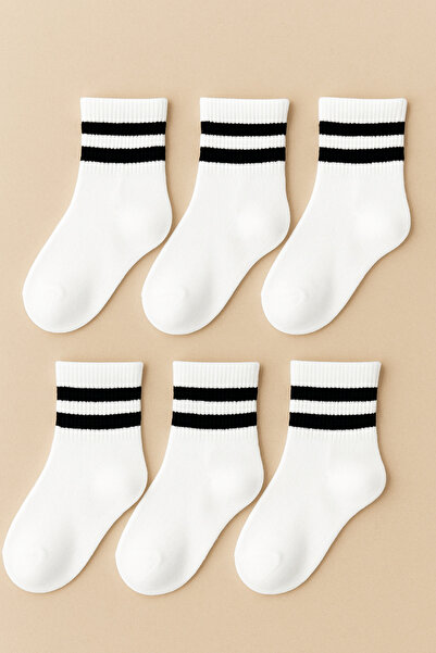 tibo 6 чифта безшевни детски тенис чорапи с обръч за нос