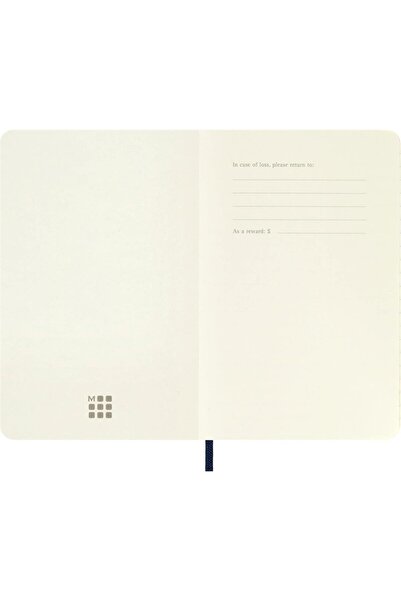 Moleskine Blocnotes clasic cu copertă moale de buzunar,