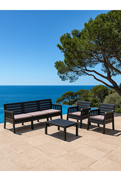 SANDALİE Yakamoz Bahçe Seti 3 1 1 S Minderli , Bahçe Takımı Balkon - Bahçe - ...