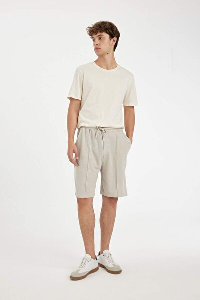DeFacto Relax Fit Combed Cotton Bermuda Shorts D4760Ax24Hs