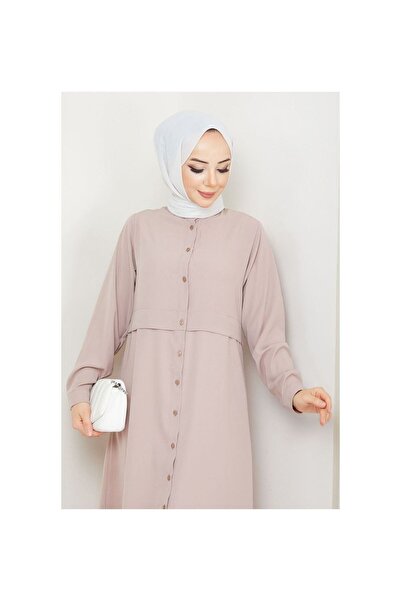 VELLICHOR Medina Silk Tunic Milk Coffee